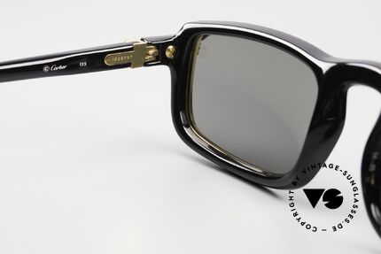 Cartier Vertigo Rare 90er Luxus Sonnenbrille, Größe: large, Passend für Herren