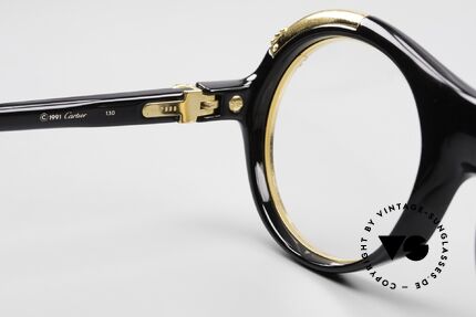 Cartier Diabolo Luxus Vintage Brille Special, Größe: medium, Passend für Herren und Damen