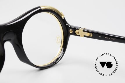 Cartier Diabolo Luxus Vintage Brille Special, Größe: medium, Passend für Herren und Damen