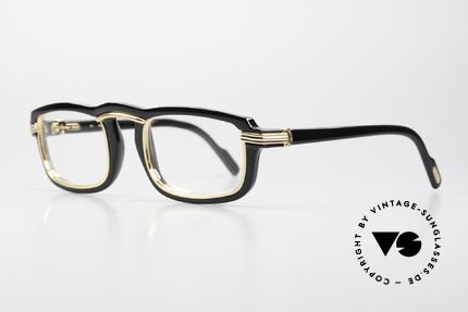Cartier Vertigo Special Edition Vintage Brille, somit auch vielfältig als Luxus-Accessoire tragbar, Passend für Herren