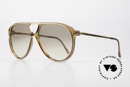 Christian Dior 2153 Brille Für Herren 80er Monsieur, klassisches Pilotenbrillen-Design mit Doppelsteg, Passend für Herren