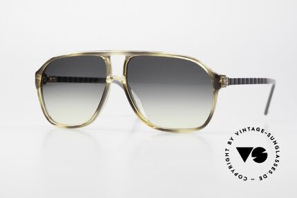 Christian Dior 2417 Sonnenbrille Herren 80er Jahre Details