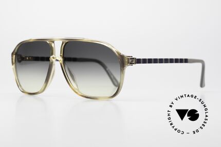 Christian Dior 2417 Sonnenbrille Herren 80er Jahre, höchster Tragekomfort (flexible Flexidée Bügel), Passend für Herren