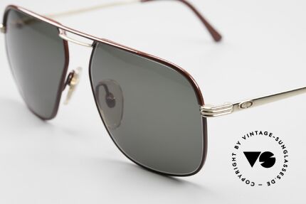 Christian Dior 2322 Herren Sonnenbrille Von 1986, neue dunkelgrüne Sonnengläser mit 100% UV Schutz, Passend für Herren