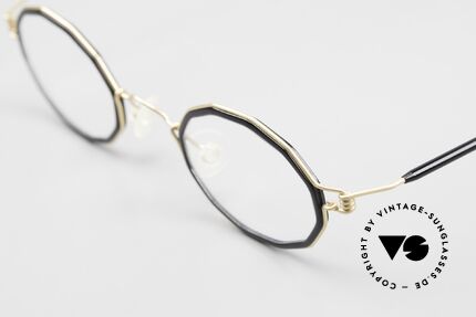 Lindberg Zeta Air Titan Rim Titan Brille mit Azetat Inlay, extrem stabile Fassung, flexibel & elastisch, und nur 3g, Passend für Herren und Damen