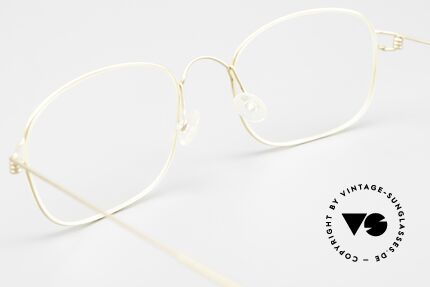 Lindberg Mars Air Titan Rim Brille Herren Titanium Gold, eleganter Rahmen ohne Schrauben, Nieten oder Lötungen, Passend für Herren Lindberg Mars Air Titan Rim Brille Herren Titanium Gold, eleganter Rahmen ohne Schrauben, Nieten oder Lötungen, Passend für Herren