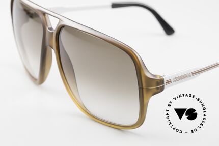 Carrera 5526 70er Herren Sonnenbrille Optyl, neue Sonnengläser in braun-Verlauf für 100% UV Schutz, Passend für Herren