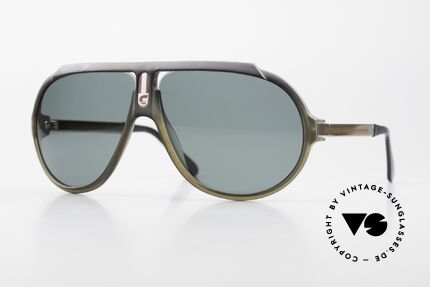 Carrera 5512 Don Johnson Miami Vice Brille, legendäre Carrera vintage Sonnenbrille in Top-Qualität, Passend für Herren