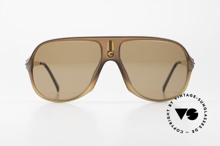 Carrera 5547 80er Herren Vintage Brille, enorm robuster Optyl-Kunstoffrahmen; Top Qualität, Passend für Herren