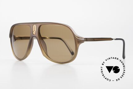 Carrera 5547 80er Herren Vintage Brille, damalige Katalogbezeichnung = Modell 5547 Safari, Passend für Herren