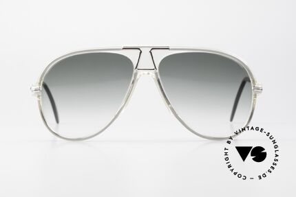 Cazal 622 Designer Sonnenbrille Von 1984, legendäre Pilotenform interpretiert von CAri ZALloni, Passend für Herren