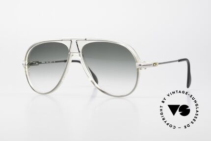 Cazal 622 Designer Sonnenbrille Von 1984, ein kostbares Original von 1984 (Frame W. Germany), Passend für Herren