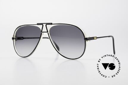 Cazal 622 Vintage Piloten Sonnenbrille Details