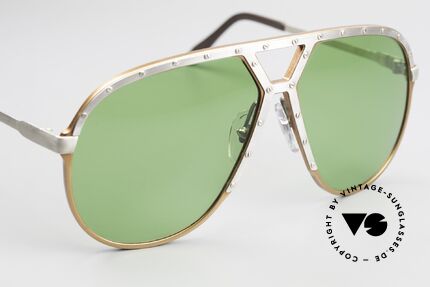 Alpina M1 80er Brille Glas Apfelgrün, 2nd hand im neuwertigen Zustand mit 80er OVP, Passend für Herren