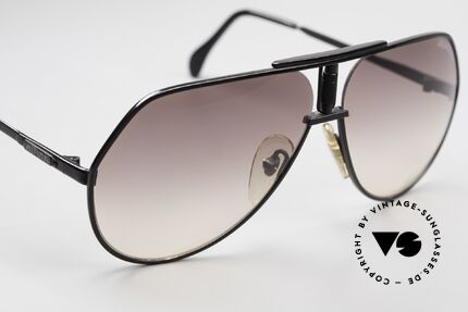 Alpina CM4 Quattro West Germany Sonnenbrille 80er, ungetragenes Exemplar in schwarz mit OVP, Passend für Herren