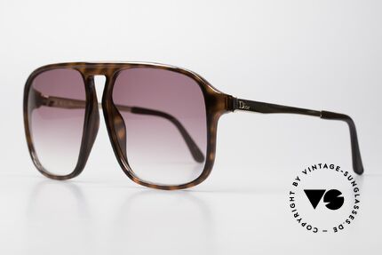 Christian Dior 2229 1980er XL Monsieur Brille, trotz der Größe sehr leicht, dank OPTYL-Material, Passend für Herren