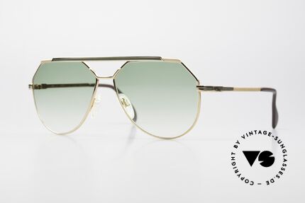Cazal 733 80er Herrenbrille Aviator Details
