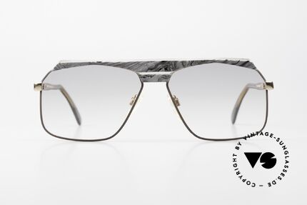 Cazal 730 Alte 80er Herren Sonnenbrille, daher auch abends tragbar; vielseitiges Accessoire, Passend für Herren