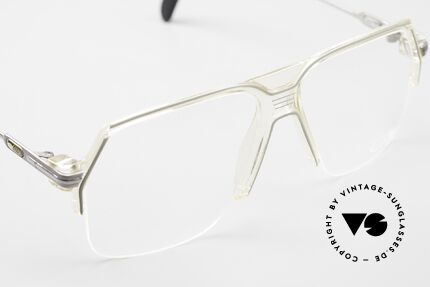 Cazal 626 Herren Vintage Brille 80er, DEMOgläser können durch optische ersetzt werden, Passend für Herren