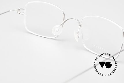 Lindberg Brage Air Titan Rim Titanium Brille Unisex Eckig, Größe: medium, Passend für Herren und Damen