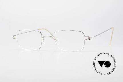 Lindberg Brage Air Titan Rim Titanium Brille Unisex Eckig Details