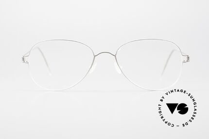 Lindberg Apollon Air Titan Rim Aviator Titanium Brille Unisex, Mod. Apollon in Größe 52-18, 145 für Damen & Herren, Passend für Herren und Damen
