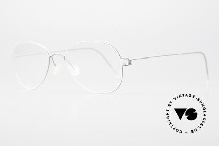 Lindberg Apollon Air Titan Rim Aviator Titanium Brille Unisex, vielfach ausgezeichnet hinsichtlich Qualität und Design, Passend für Herren und Damen
