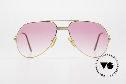 Cartier Vendome LC - S Christopher Walken Brille, wurde 1983 veröffentlicht & dann bis 1997 produziert, Passend für Herren und Damen