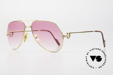 Cartier Vendome LC - S Christopher Walken Brille, u.a. getragen von Christopher Walken (James Bond '85), Passend für Herren und Damen