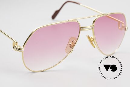 Cartier Vendome LC - S Christopher Walken Brille, Gläser in pink-Verlauf: daher eher für Bond Girls ;-), Passend für Herren und Damen