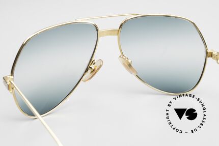 Cartier Vendome Santos - M Double Gradient Green Lens, KEINE Retrobrille, sondern ein altes vintage ORIGINAL!, Passend für Herren und Damen
