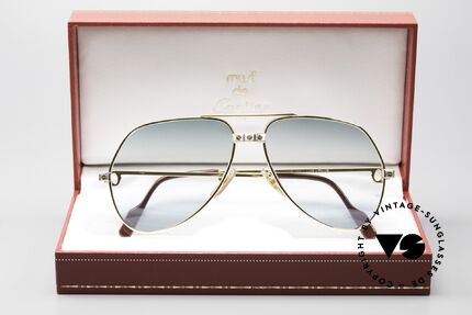 Cartier Vendome Santos - M Double Gradient Green Lens, Größe: medium, Passend für Herren und Damen
