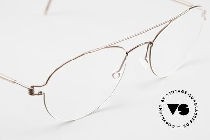 Lindberg Christoffer Air Titan Rim Herrenbrille Und Damenbrille, ungetragenes Designerstück mit LINDBERG Hart-Etui, Passend für Herren und Damen