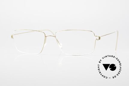 Lindberg Tim Air Titan Rim Klassische Herrenbrille Titan, LINDBERG Air Titanium Rim Brille in Größe 55-17, 145, Passend für Herren