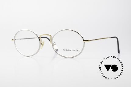 Giorgio Armani 156 Ovale Vintage Brille Von 1991 Details