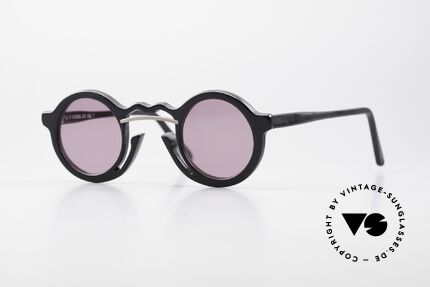 Franz Ruzicka 328 Verrückte Runde 90er Brille, Franz Ruzicka ist ein erfolgreicher Maler aus München, Passend für Herren und Damen