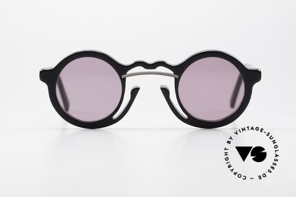 Franz Ruzicka 328 Verrückte Runde 90er Brille, die Streifenbilder v. Franz Ruzicka sind Sammlerstücke, Passend für Herren und Damen