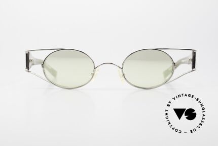 Alain Mikli 0427 / 03 Futuristische 2000er Brille, futuristische HAUTE COUTURE Brille von 2005, Passend für Herren und Damen