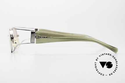 Alain Mikli 0427 / 03 Futuristische 2000er Brille, ungetragen (wie alle unsere vintage Alain Mikli), Passend für Herren und Damen