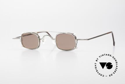 L.A. Eyeworks FEZ 405 Brille mit Clip On Von 1997 Details