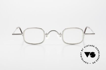 L.A. Eyeworks FEZ 405 Brille mit Clip On Von 1997, Größe: small, Passend für Herren und Damen