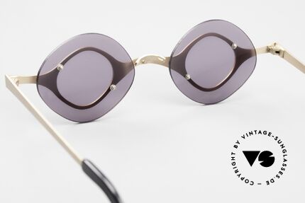 Theo Belgium Culte Verrückte Damenbrille 90er, Größe: large, Passend für Damen