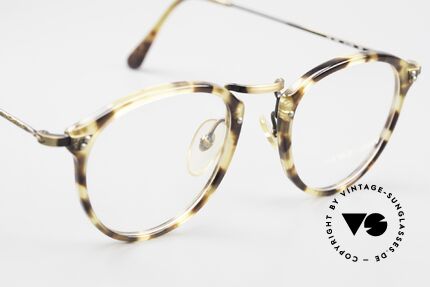 Giorgio Armani 318 Alte Vintage 90er Panto Brille, ungetragen (wie all unsere 90er J. Design-Klassiker), Passend für Herren