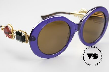 Moschino by Persol M253 Lady Gaga Sonnenbrille, auf der Pressekonferenz zum Album “Born This Way”, Passend für Damen