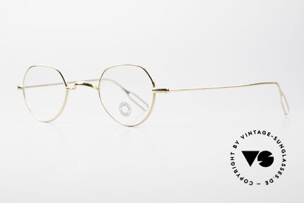 Morgenthal Frederics Diego 90er Pantobrille Für Kenner, Pantobrille in Größe 42/28 (eine kleine Unisex Brille), Passend für Herren und Damen