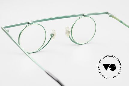 Theo Belgium Tawa Trendsetter Brille Von 1994, sozusagen: eine crazy vintage Brille mit Symbol-Charakter, Passend für Herren und Damen