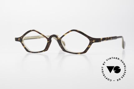 Theo Belgium Polygone Vieleck Brille Aus Kunststoff Details