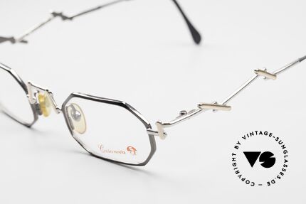 Casanova MTC22 Kunstvolle Designerbrille, kostete damals unglaubliche 700,- DM beim Optiker, Passend für Herren und Damen