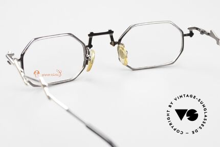 Casanova MTC22 Kunstvolle Designerbrille, KEINE RETROMODE, sondern ein echtes 90er Unikat, Passend für Herren und Damen