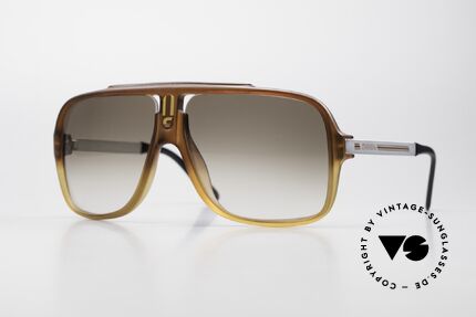 Carrera 5557 Rare 80er XL Sonnenbrille Details